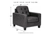 Venaldi Gunmetal Chair -  - Luna Furniture
