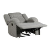 9207GRY-1 Reclining Chair - Luna Furniture