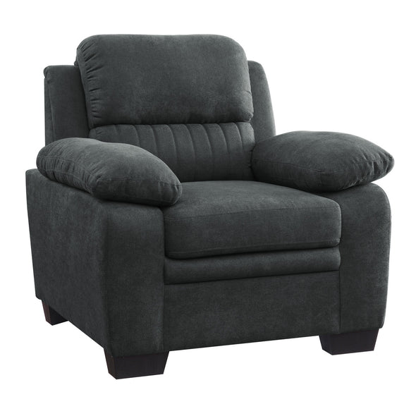 Holleman Dark Gray Living Room Chair