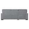 9468DG*2LC2R (2)2-Piece Sectional with Pull-out Bed and Left Chaise with Hidden Storage - Luna Furniture