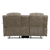9479SDB-2 Double Reclining Love Seat with Center Console - Luna Furniture
