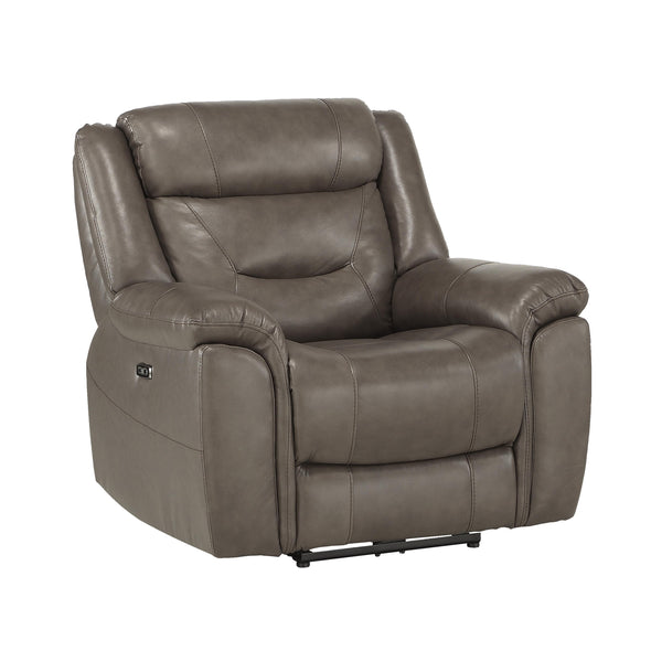 9528BRG-1PWH Power Reclining Chair with Power Headrest and USB Port - Luna Furniture