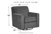 Zarina Graphite Accent Chair -  - Luna Furniture