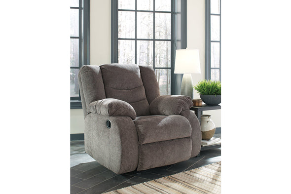 Tulen Gray Recliner -  - Luna Furniture
