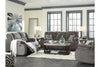 Tulen Gray Reclining Sofa -  - Luna Furniture