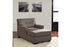 Tibbee Slate Chaise -  - Luna Furniture