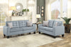 Lantana Gray Living Room Set - Luna Furniture