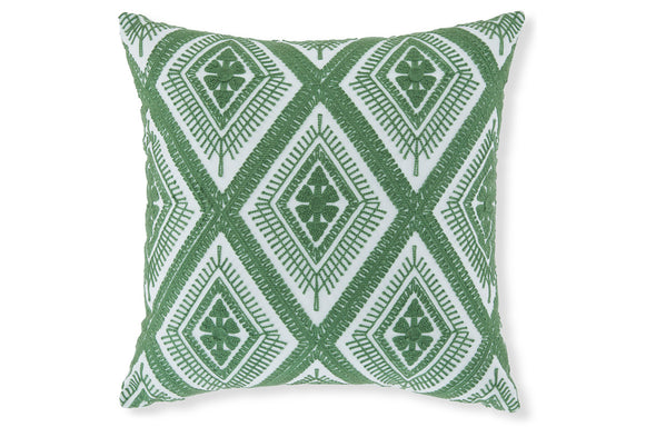 Bellvale Green/White Pillow