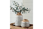 Meghan Tan/Black Vase, Set of 2 -  - Luna Furniture