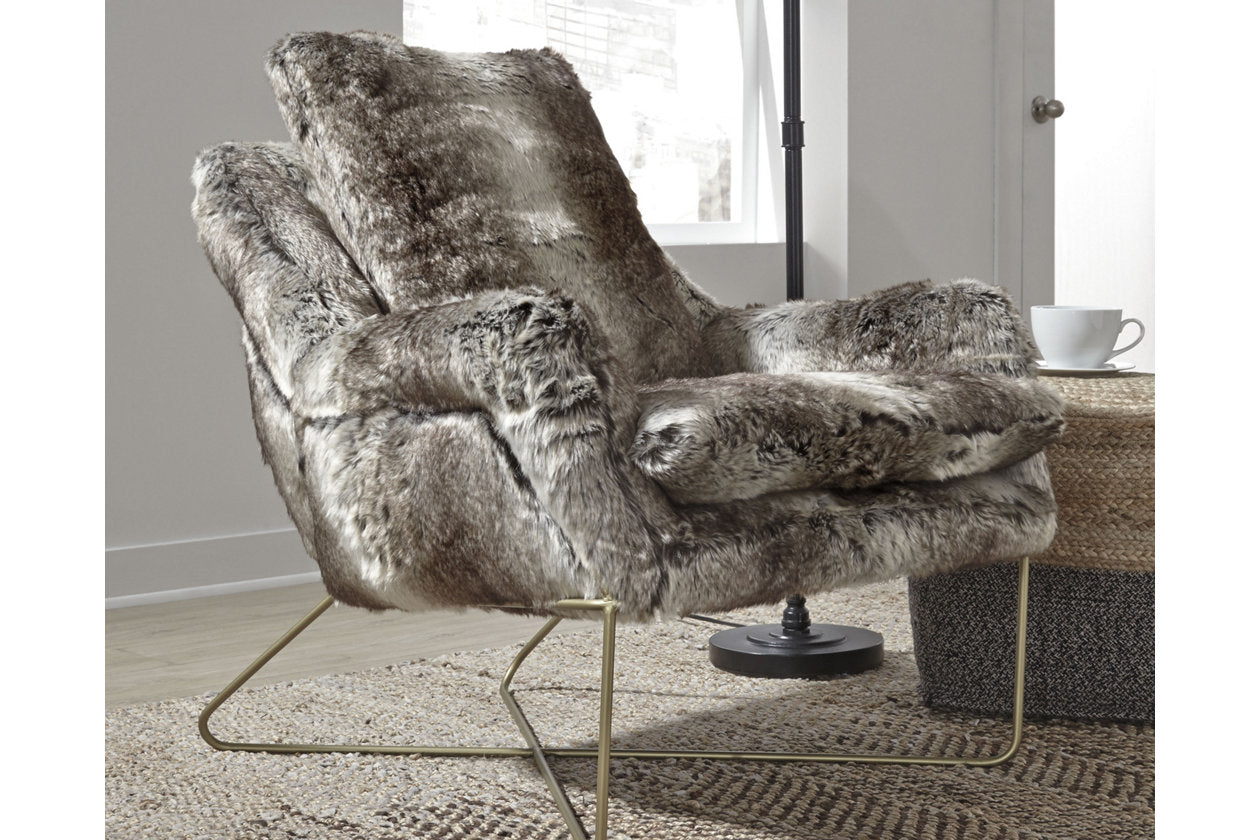 Wildau Gray Accent Chair from Ashley Luna Furniture
