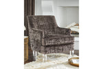 Gloriann Charcoal Accent Chair -  - Luna Furniture