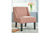 Janesley Orange/Cream Accent Chair -  - Luna Furniture