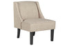 Janesley Beige Accent Chair - Ashley - Luna Furniture