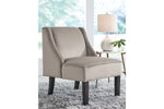Janesley Taupe Accent Chair -  - Luna Furniture