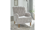 Dinara Dove Gray Accent Chair - Ashley - Luna Furniture