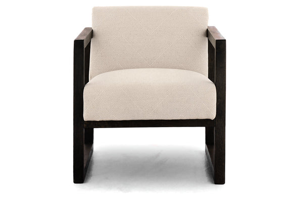 Alarick Cream Accent Chair -  - Luna Furniture