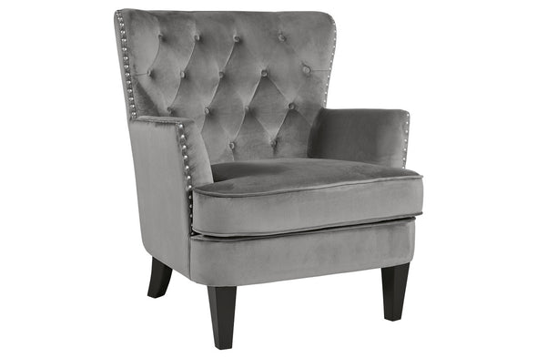 Romansque Gray Accent Chair -  - Luna Furniture