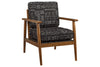 Bevyn Charcoal Accent Chair - Ashley - Luna Furniture