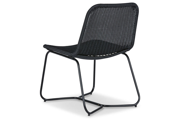 Daviston Black Accent Chair