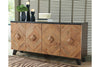Robin Ridge Two-tone Brown Accent Cabinet -  - Luna Furniture
