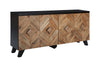 Robin Ridge Two-tone Brown Accent Cabinet -  - Luna Furniture