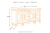 Fossil Ridge Gray Accent Cabinet -  - Luna Furniture