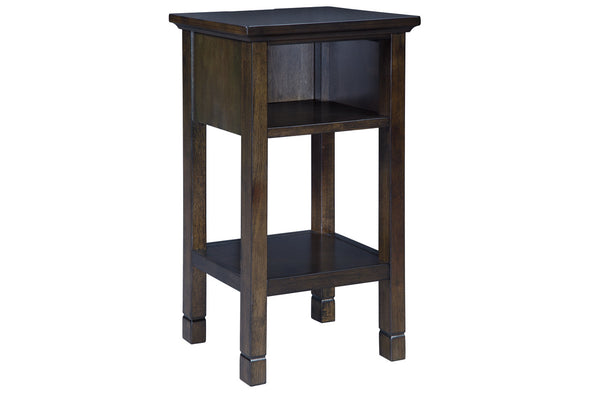 Marnville Dark Brown Accent Table -  - Luna Furniture