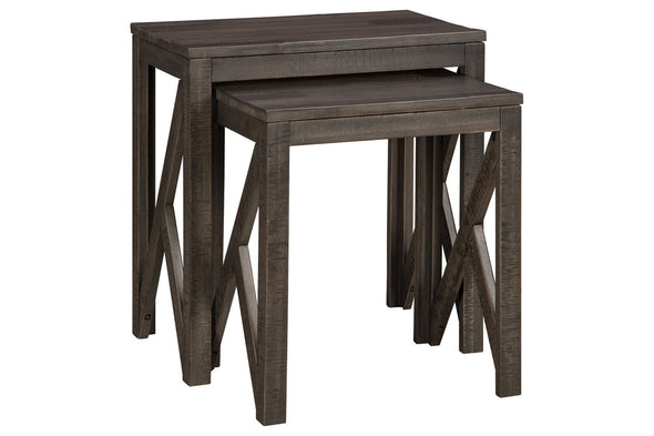 Emerdale Gray Accent Table, Set of 2 -  - Luna Furniture