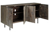 Graydon Gray/Whitewash Accent Cabinet -  - Luna Furniture