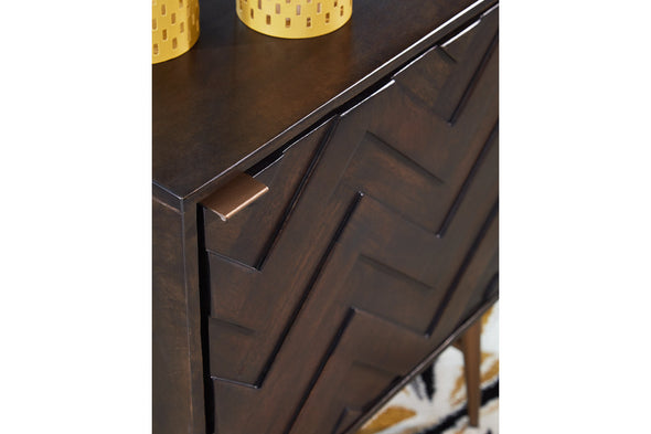 Dorvale Brown Accent Cabinet -  - Luna Furniture