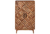 Gabinwell Two-tone Brown Accent Cabinet -  - Luna Furniture