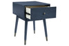 Paulrich Antique Blue Accent Table - Ashley - Luna Furniture
