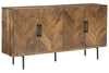 Prattville Brown Accent Cabinet -  - Luna Furniture