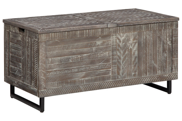 Coltport Distressed Gray Storage Trunk -  - Luna Furniture