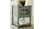 Mirimyn Gray/Brown Accent Cabinet -  - Luna Furniture