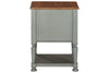 Mirimyn Gray/Brown Accent Cabinet -  - Luna Furniture