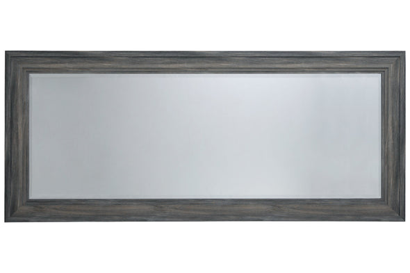 Jacee Antique Gray Floor Mirror -  - Luna Furniture