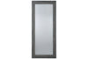 Jacee Antique Gray Floor Mirror -  - Luna Furniture