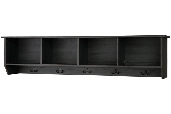 Mansi Gray Wall Shelf -  - Luna Furniture