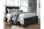 Brinxton Charcoal Queen Panel Bed -  - Luna Furniture