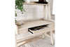Blariden Natural Desk with Hutch -  - Luna Furniture