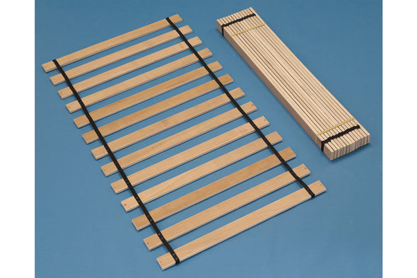 Frames and Rails Brown Twin Roll Slat -  - Luna Furniture