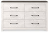 Gerridan White/Gray Dresser -  - Luna Furniture