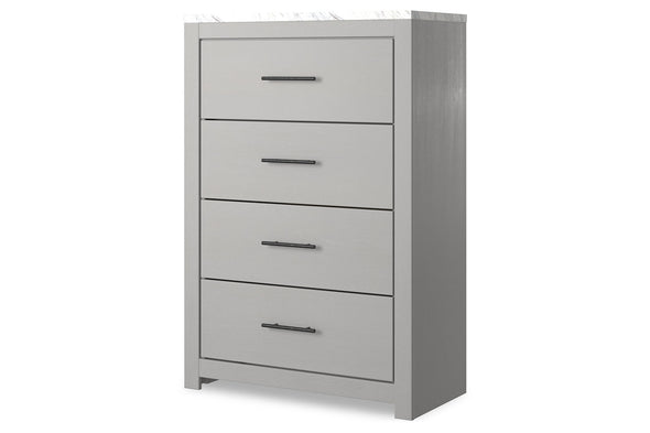 Cottonburg Light Gray/White Chest of Drawers -  - Luna Furniture