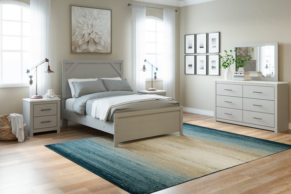 Cottenburg Light Gray-White Youth Bedroom Set - Luna Furniture