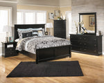 Maribel Black Panel Bedroom Set - Luna Furniture