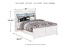Bostwick Shoals White Queen Panel Bed -  - Luna Furniture