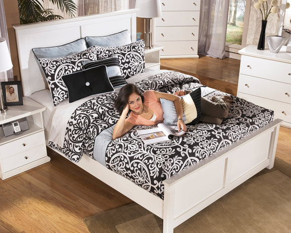 Bostwick Shoals White Panel Bedroom Set - Luna Furniture