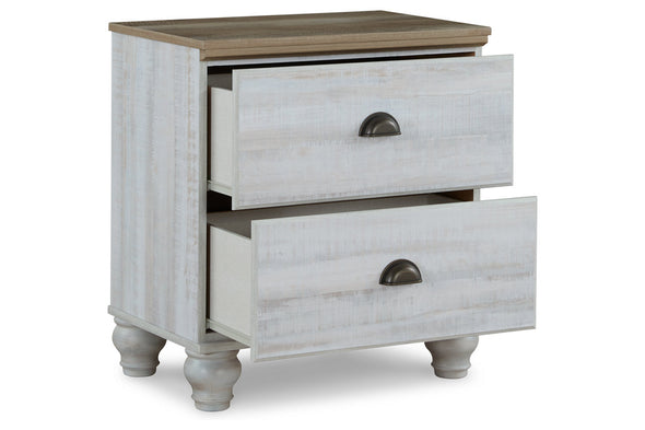 Haven Bay Two-tone Nightstand