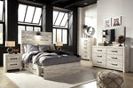 Cambeck Whitewash Youth Storage Platform Bedroom Set - Luna Furniture